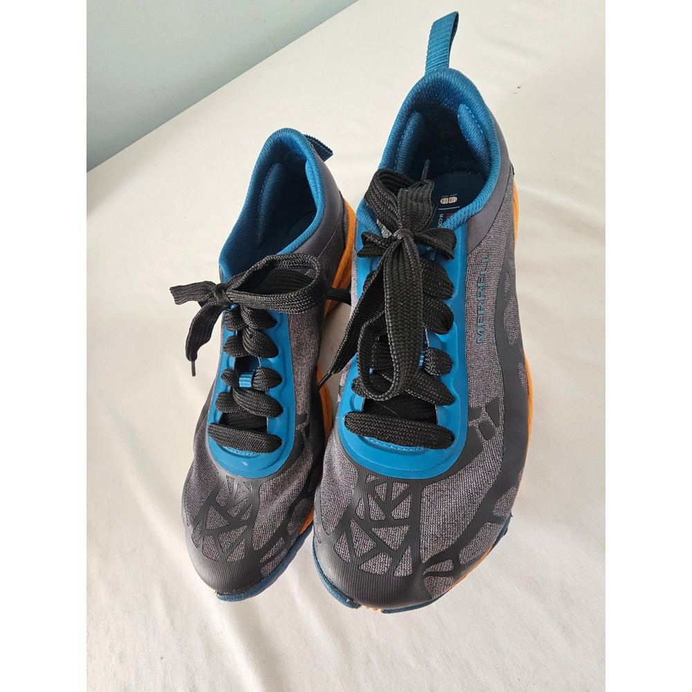 Gorpcore Merrell Performance Sneakers Womens 7.5 Blue Orange Trail Running Shoes